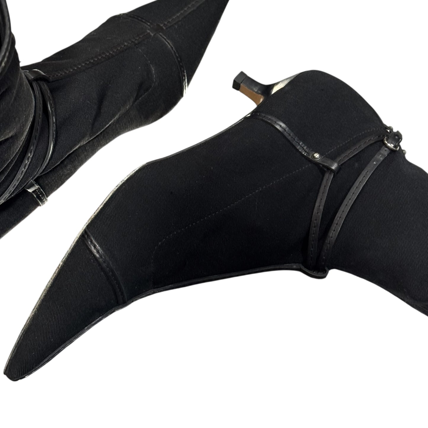 GUCCI BUCKLED STRAP ANKLE BOOTS