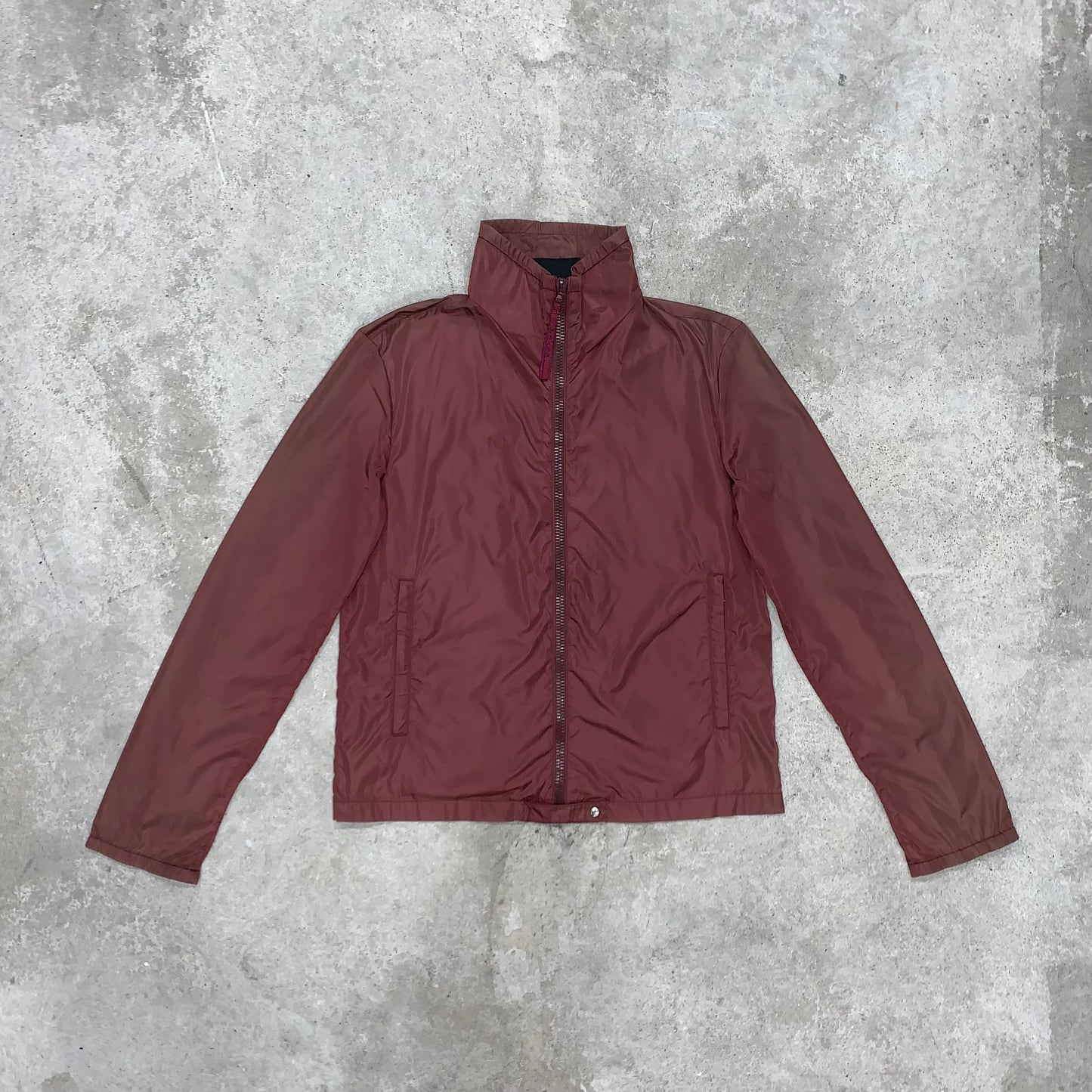 BURGUNDY PRADA SPORT JACKET