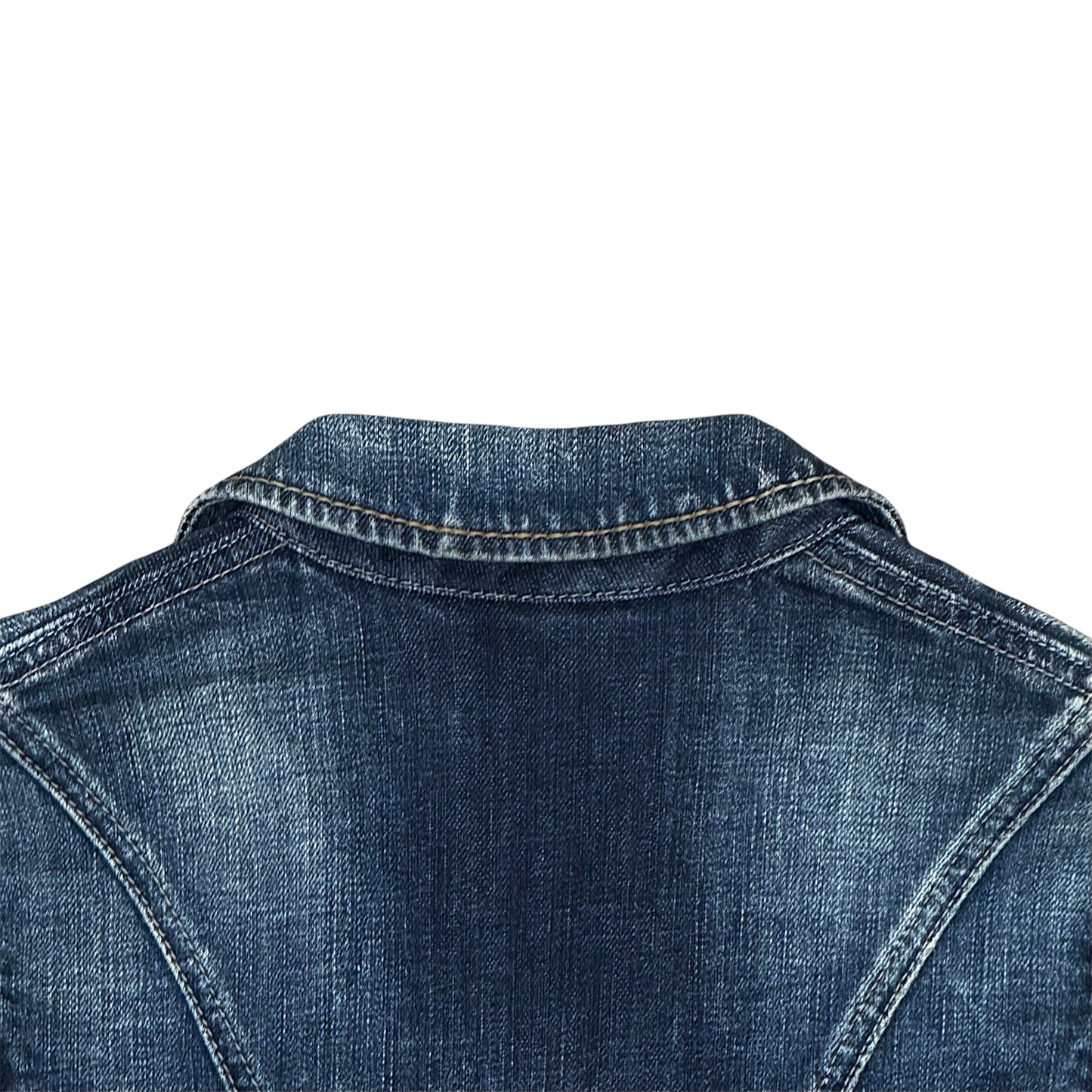 MARITHE FRANCOIS GIRBAUD DENIM BLAZER