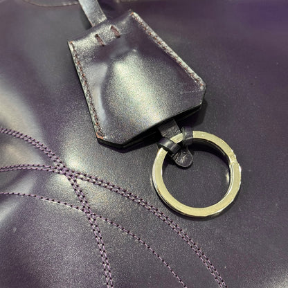 PRADA 2000S PURPLE BOWLING BAG