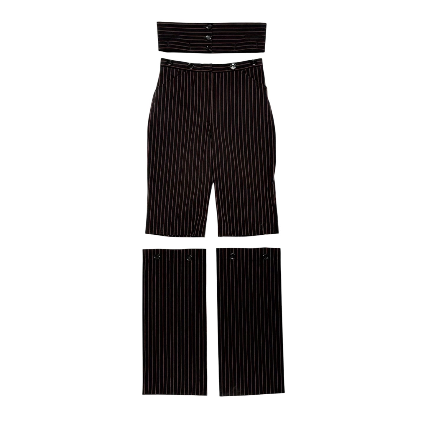 DOLCE & GABBANA FW2003 MULTI WEAR PANTS