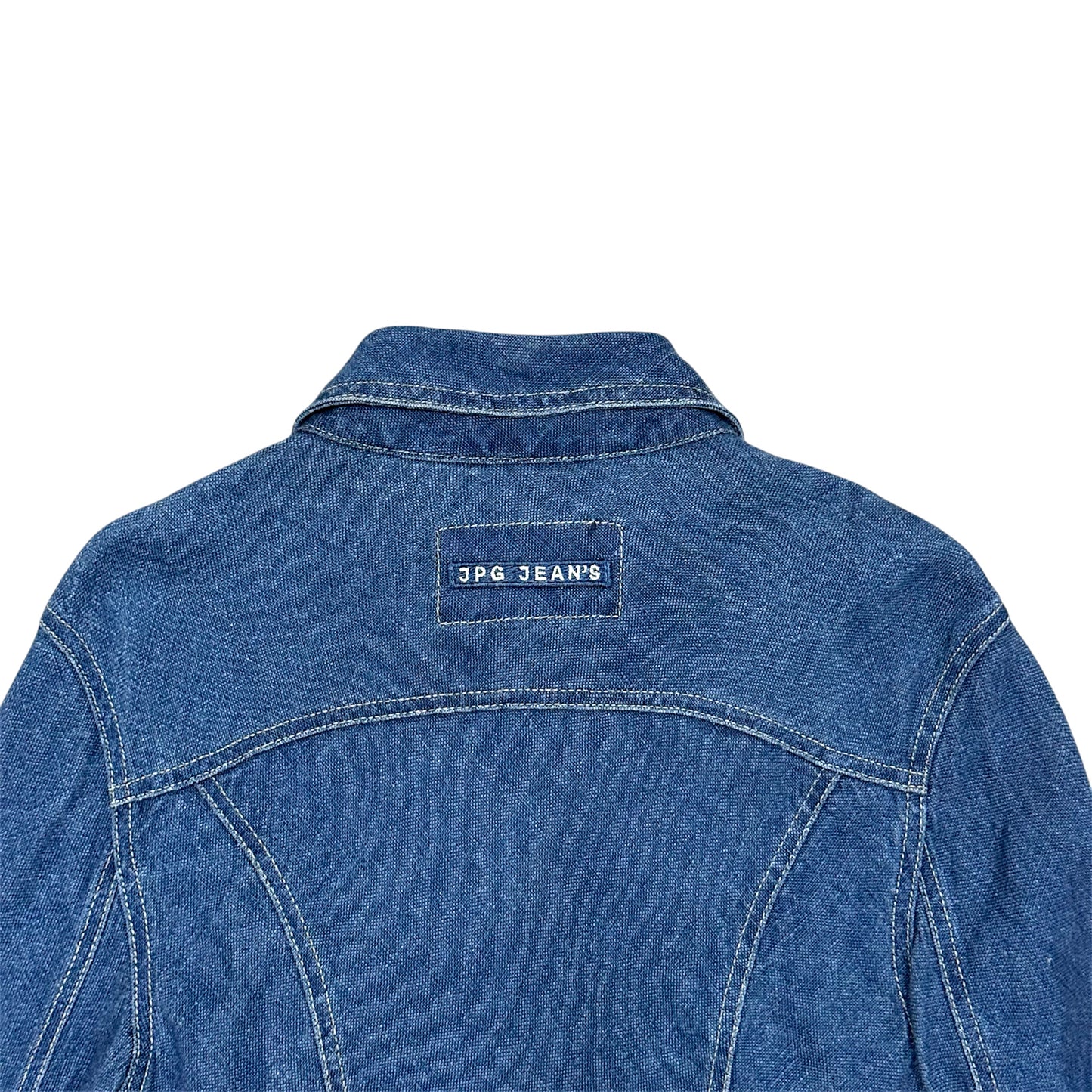 JEAN PAUL GAULTIER DENIM CURVE JACKET
