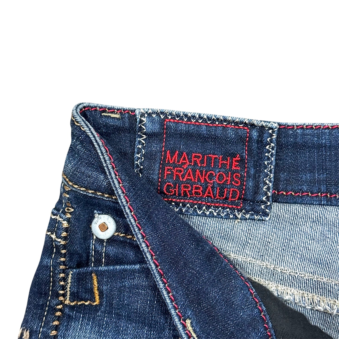 MARITHE FRANCOIS GIRBAUD DENIM CAPRIS