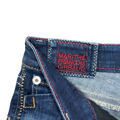 MARITHE FRANCOIS GIRBAUD DENIM CAPRIS