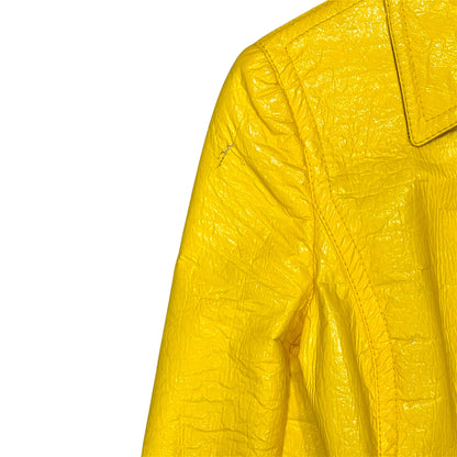 DOLCE & GABBANA 2000S YELLOW TRENCH COAT