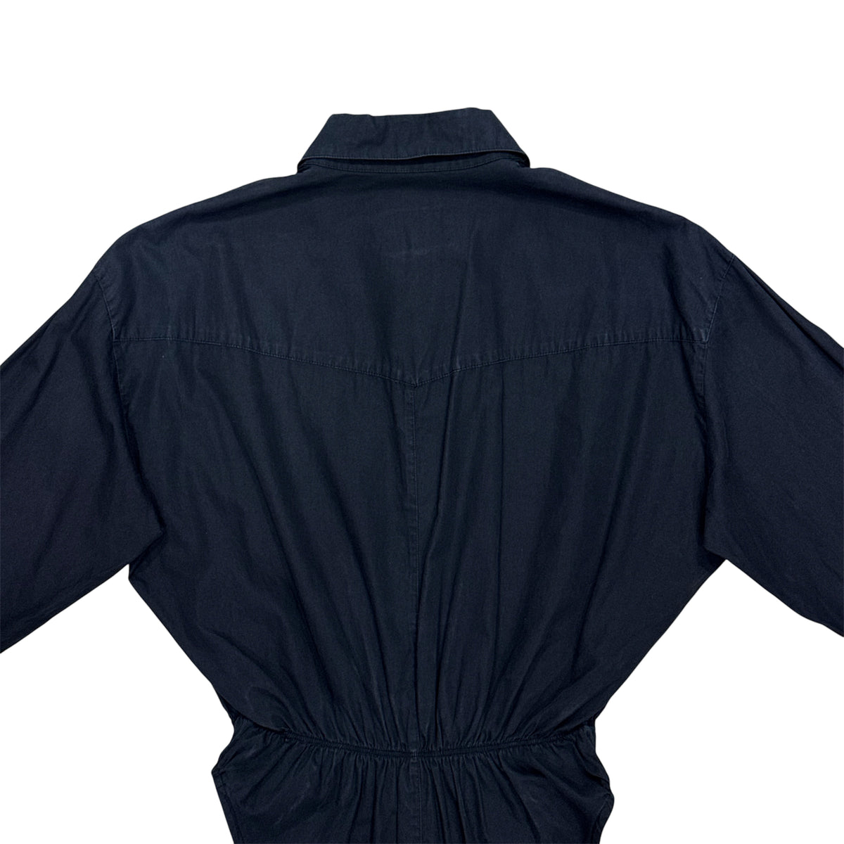 JUNIOR GAULTIER NAVY BUTTONED UP BODYSUIT