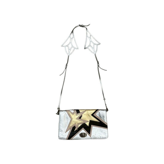 MIU MIU TRICOLOUR STAR MOTIF SHOULDER BAG