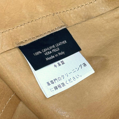 GUCCI CAMEL SUEDE SKIRT