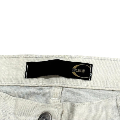 JUST CAVALLI SNOW DYED DENIM  PANTS