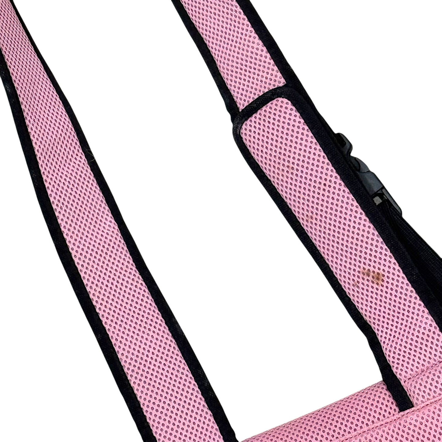 MIU MIU 1999 PINK MESH CROSSBODY BAG